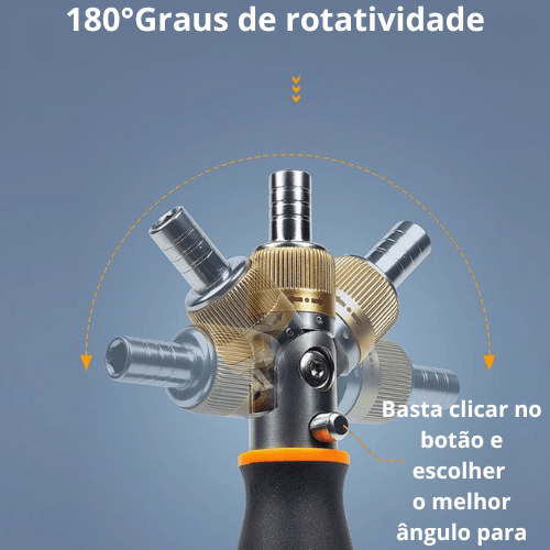 Chave de fenda MultiPro 10 em 1 + Brinde Surpresa 🎁 - Center Brasil