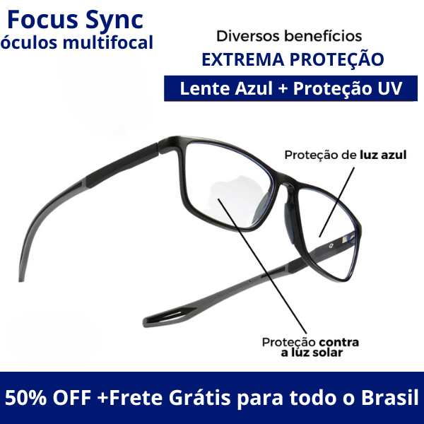 Óculos multifocal inteligente Ultra leve+ Brinde Surpresa🎁