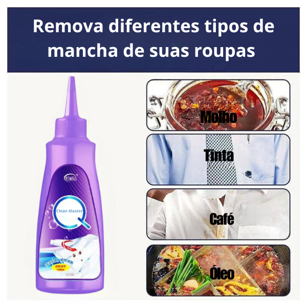 Clean Master - Removedor de Manchas + Brinde Exclusivo 🎁