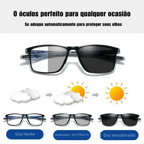 Óculos multifocal inteligente Ultra leve+ Brinde Surpresa🎁