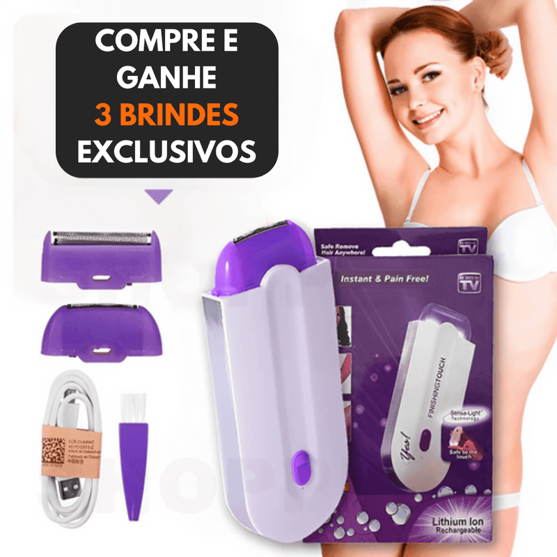 Livre De Manchas E Foliculites Depilador Indolor + Brindes - Easyhair - Center Brasil