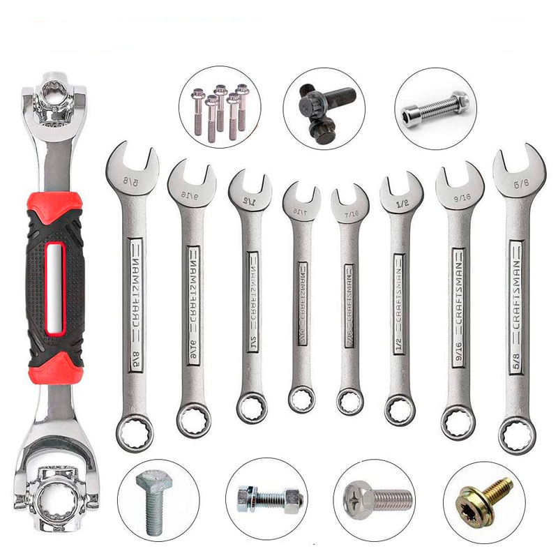 Chave Inglesa 48 em 1 Universal - MultiTool - Center Brasil