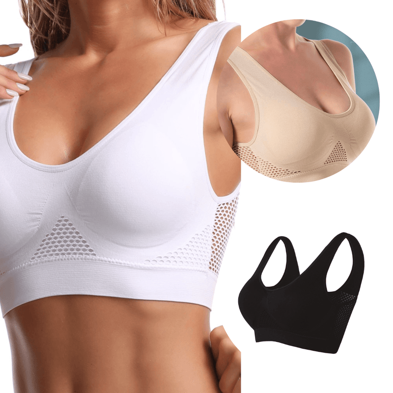 Sutiã Efeito Silicone Top Fitness 5D (Leve 3 Pague 1 - Combo Promocional!) - Empresa