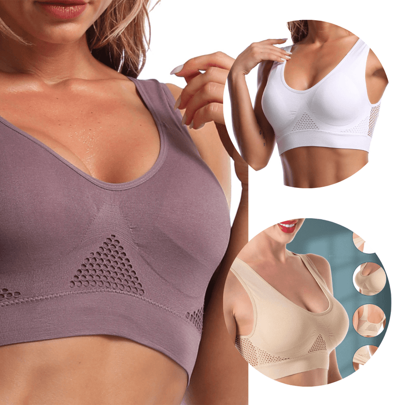 Sutiã Efeito Silicone Top Fitness 5D (Leve 3 Pague 1 - Combo Promocional!) - Empresa