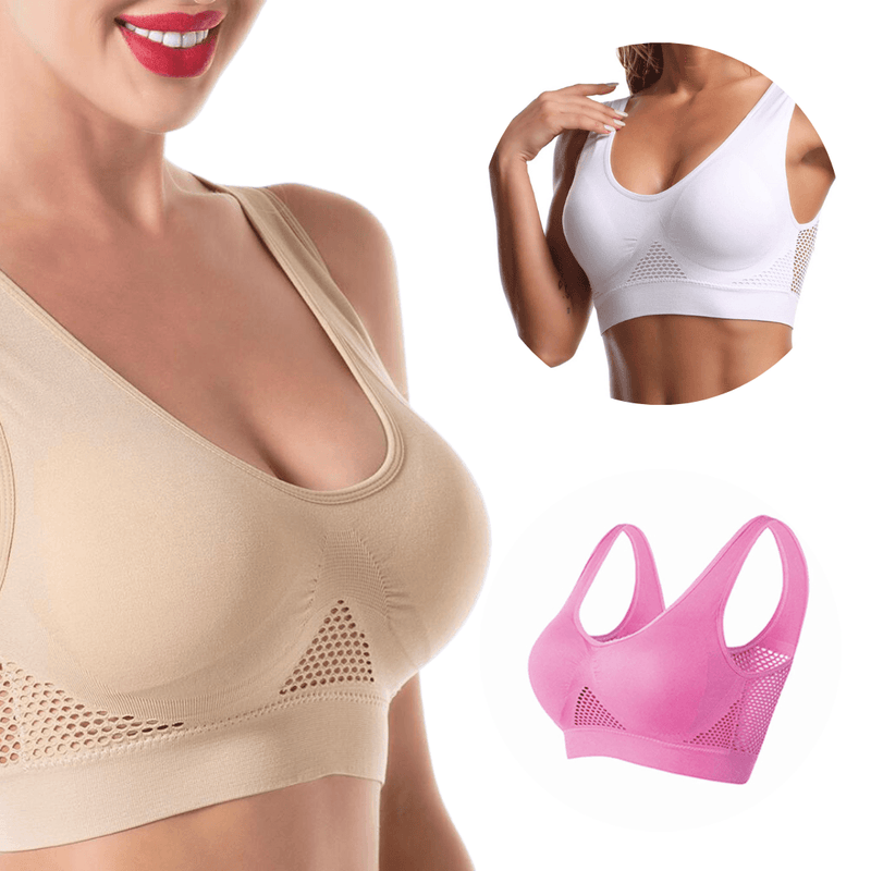 Sutiã Efeito Silicone Top Fitness 5D (Leve 3 Pague 1 - Combo Promocional!) - Empresa