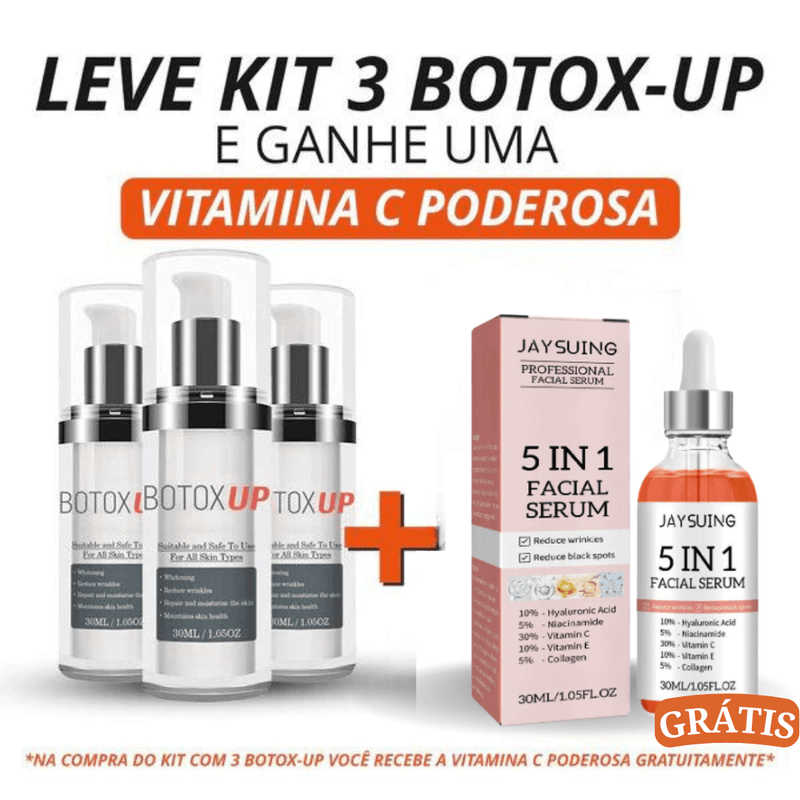 Botox UP - [TRATAMENTO DE MINUTOS] + 1 BRINDE EXCLUSIVO - Center Brasil