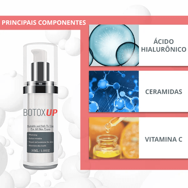 Botox UP - [TRATAMENTO DE MINUTOS] + 1 BRINDE EXCLUSIVO - Center Brasil