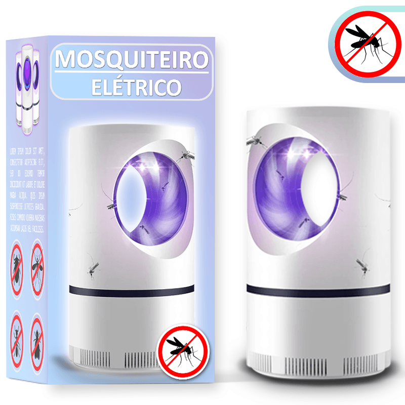 Armadilha Para Mosquitos e Insetos - Mosquiteiro Elétrico - Center Brasil